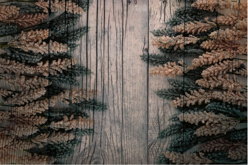Wooden Texture Contrast wood effect rug - TenStickers