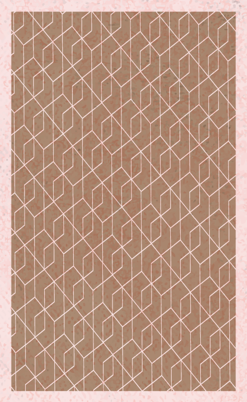 Geometric rug in geometric simplicity - TenStickers