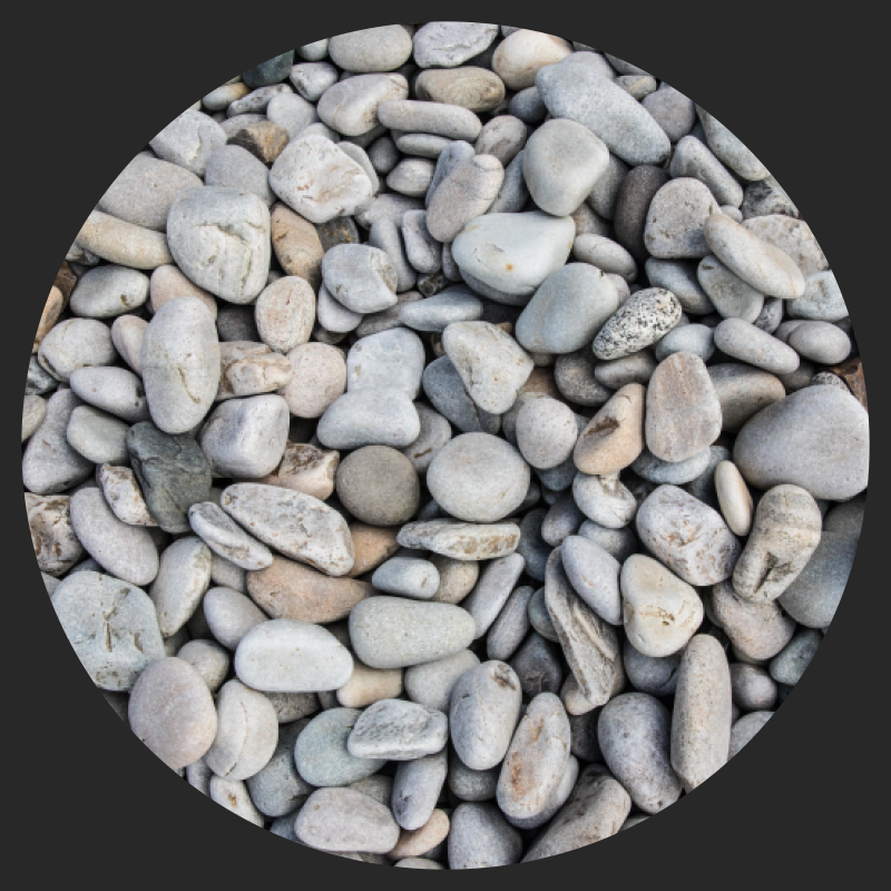 Pebble Finish texture rug - TenStickers