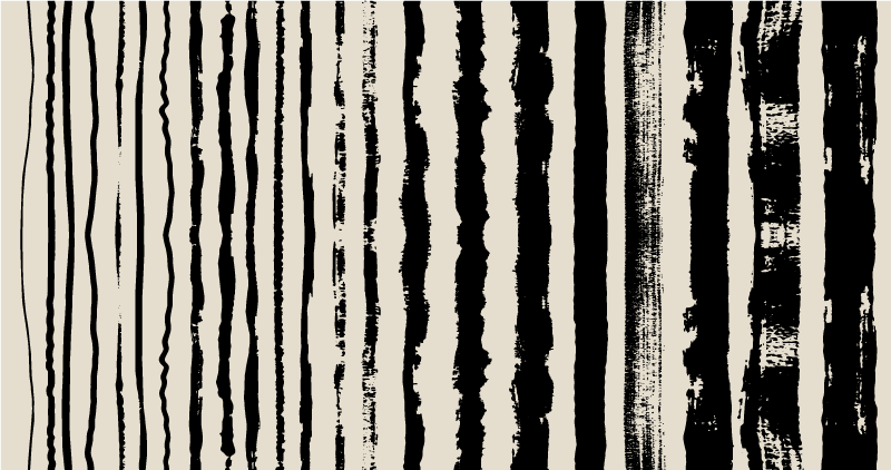 Abstract Monochrome kitchen mat - TenStickers