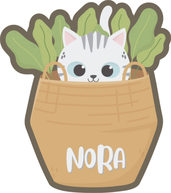 Personalized Feline custom floor mat - TenStickers