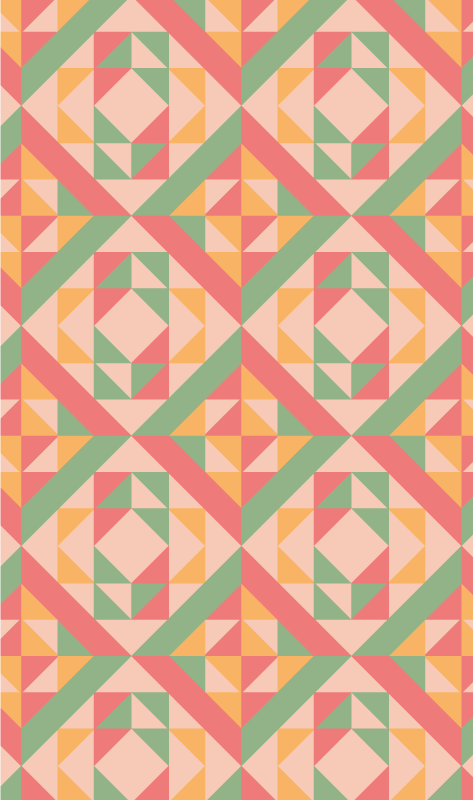 vinyl rug pavement pattern stone floor tiles - TenStickers