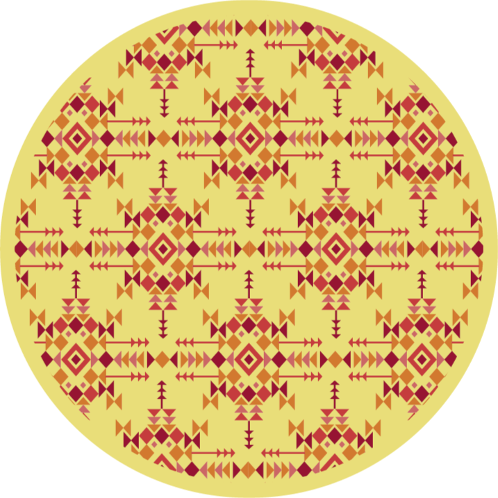 Cultural Balance ethnic rug - TenStickers