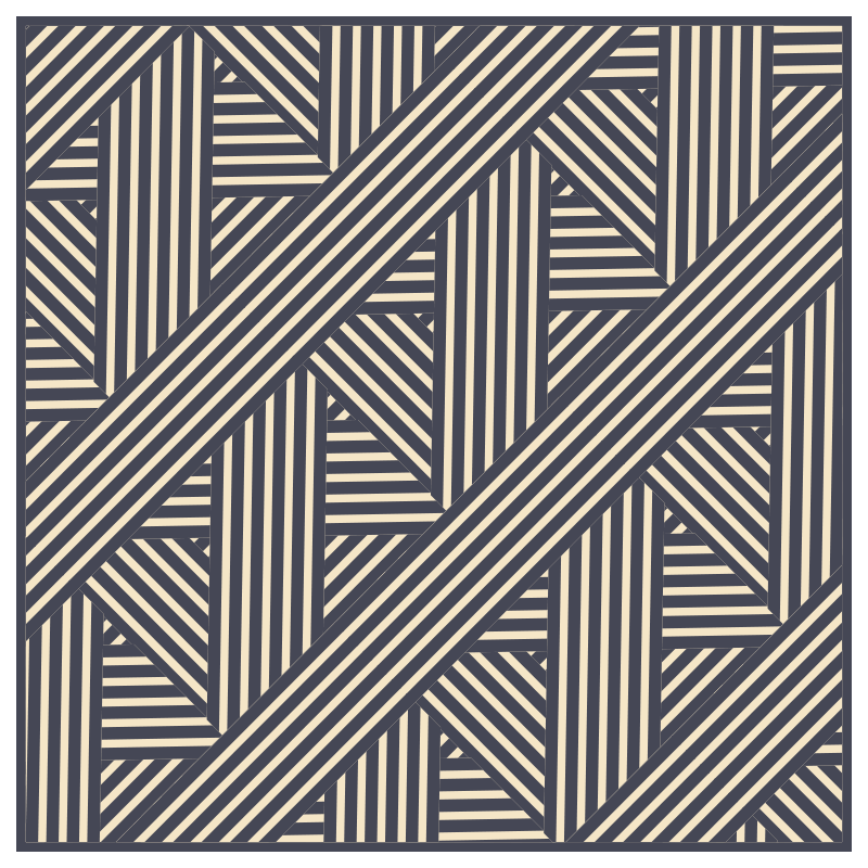 Angular Geometrics geometric rug - TenStickers