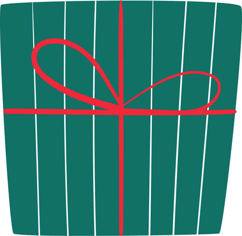 Emerald Crimson Lines stripes rug - TenStickers