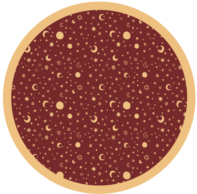 Celestial Play Area nursery rug - TenStickers