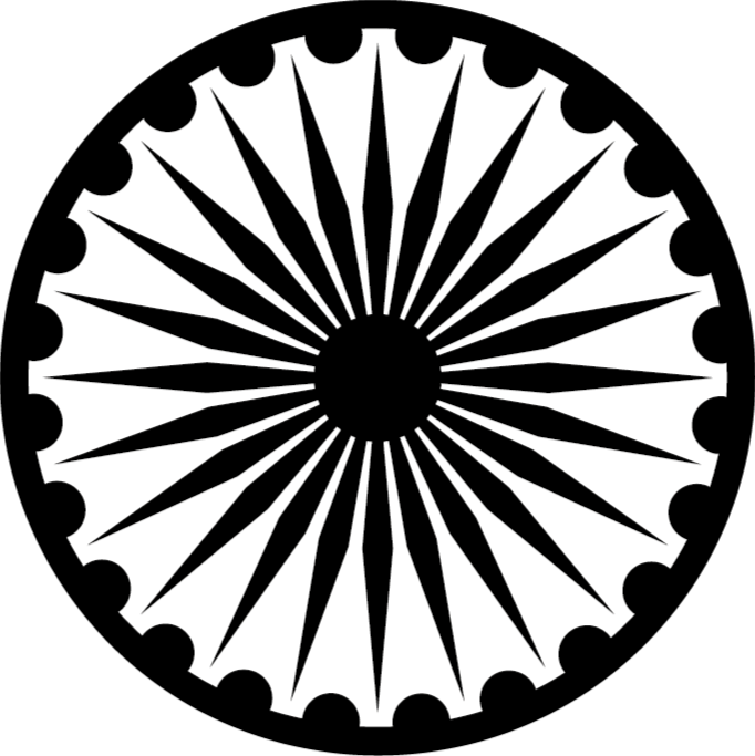 Monochrome Mandala modern rug - TenStickers