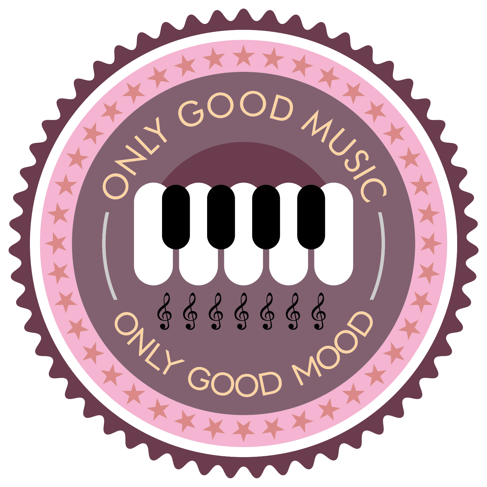 Musical Mood Enhancer quote rug - TenStickers