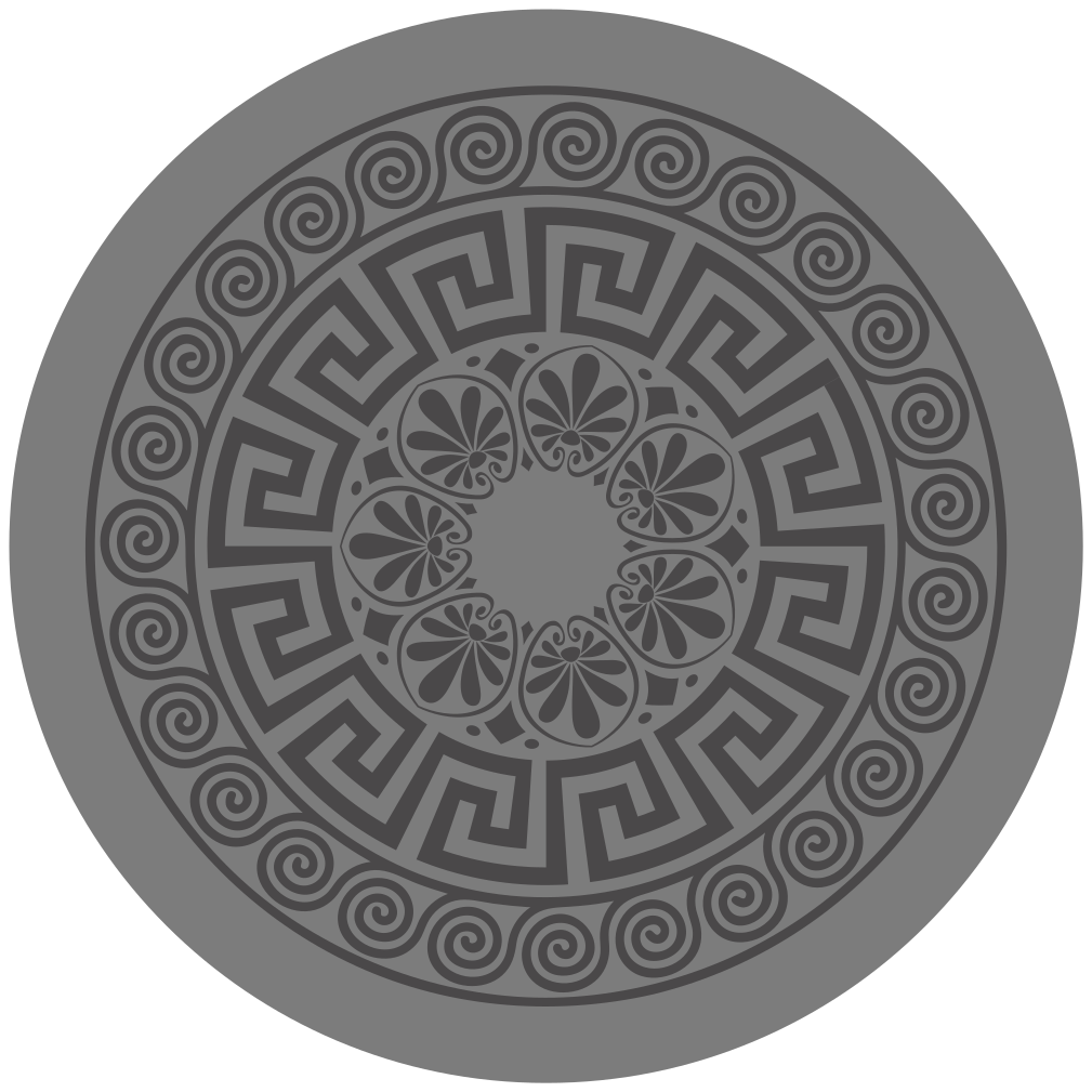 Mandala rug with mandala-inspired design - TenStickers