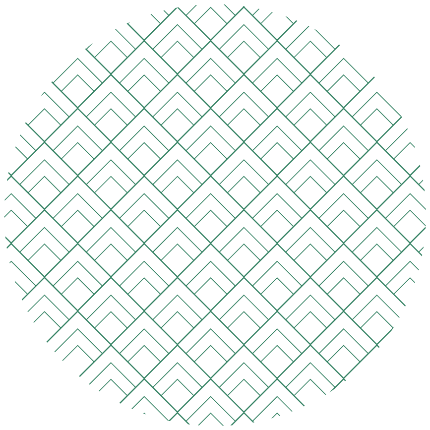 Geometric rug with geometric lines overlay - TenStickers
