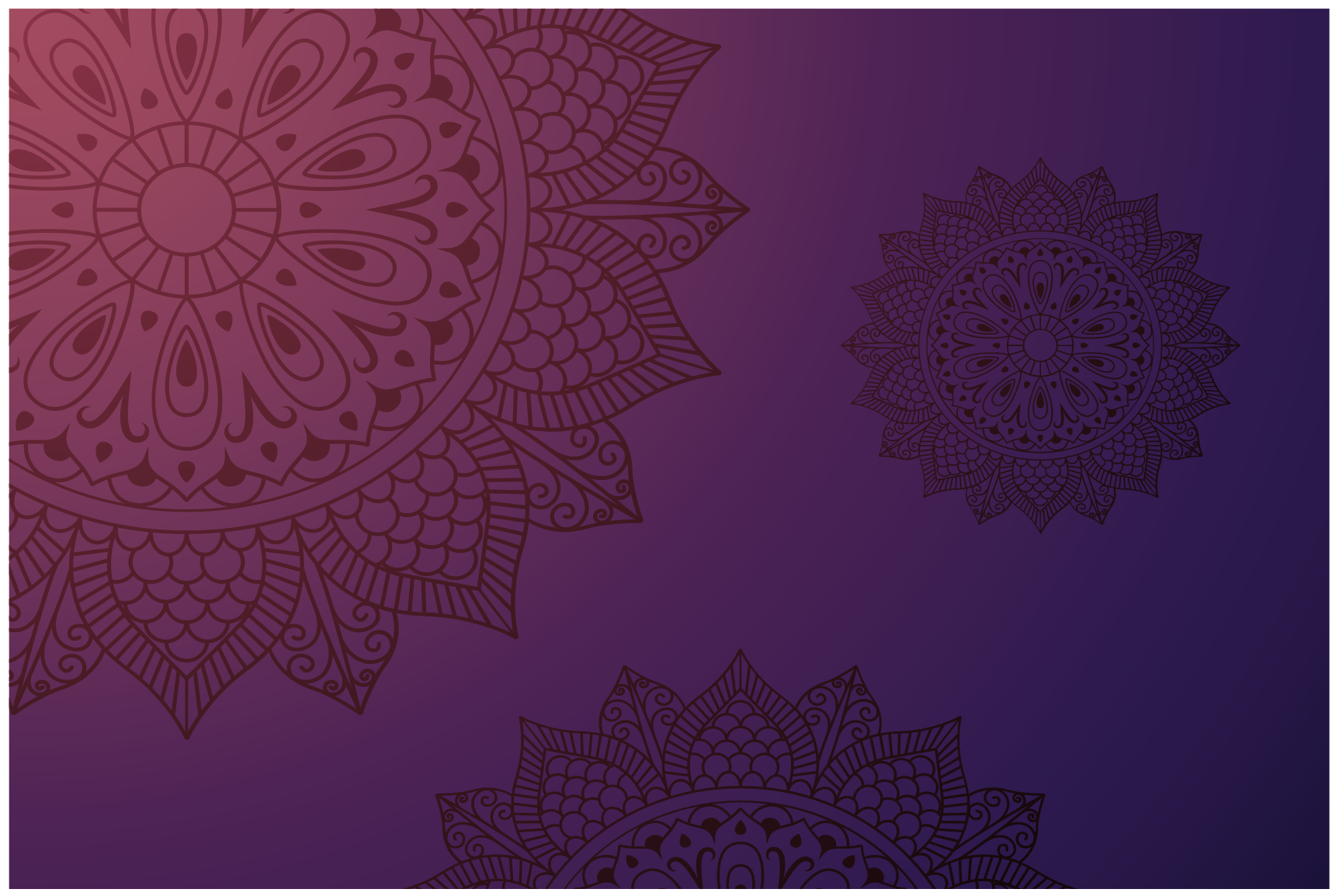 Mandala rug mandala pattern rug - TenStickers