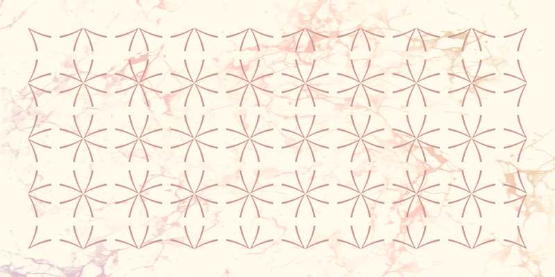 Geometric Star Pattern living room rug - TenStickers