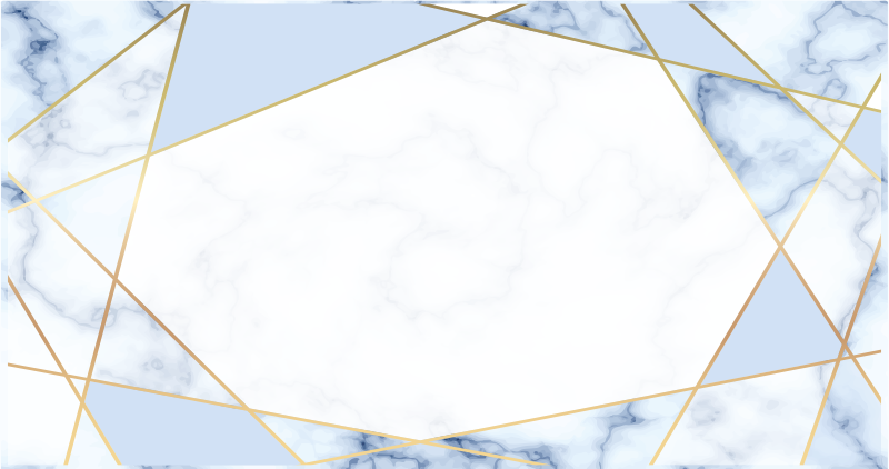 Marble rug in marble geometry design - TenStickers