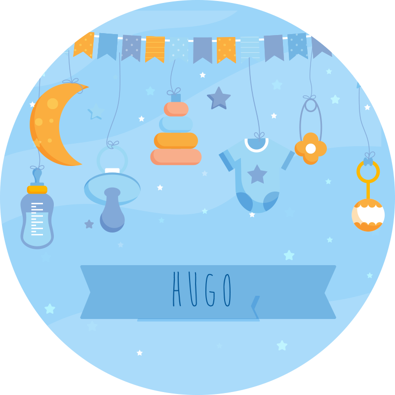 Nursery rug customized nursery decor - TenStickers