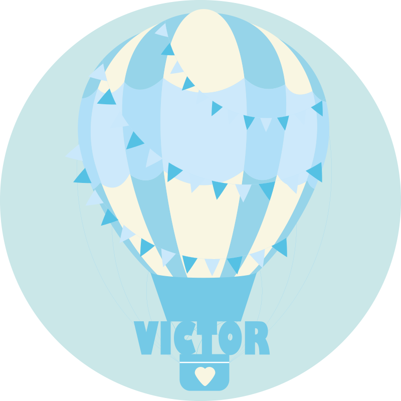 Customizable Balloon custom floor mat - TenStickers