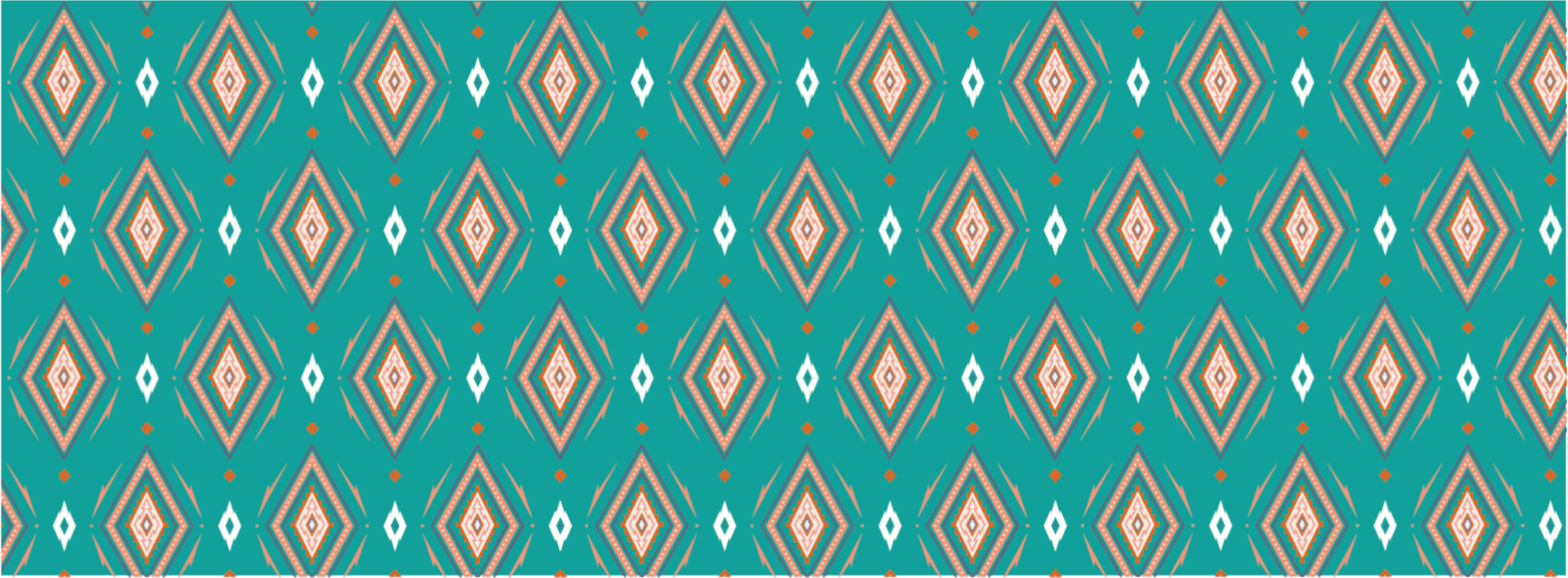 Geometric rug geometric pattern runner - TenStickers