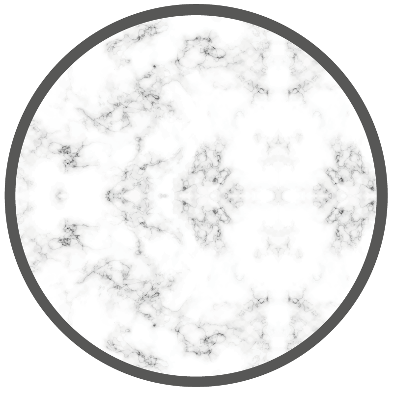 Marble rug in circular design - TenStickers