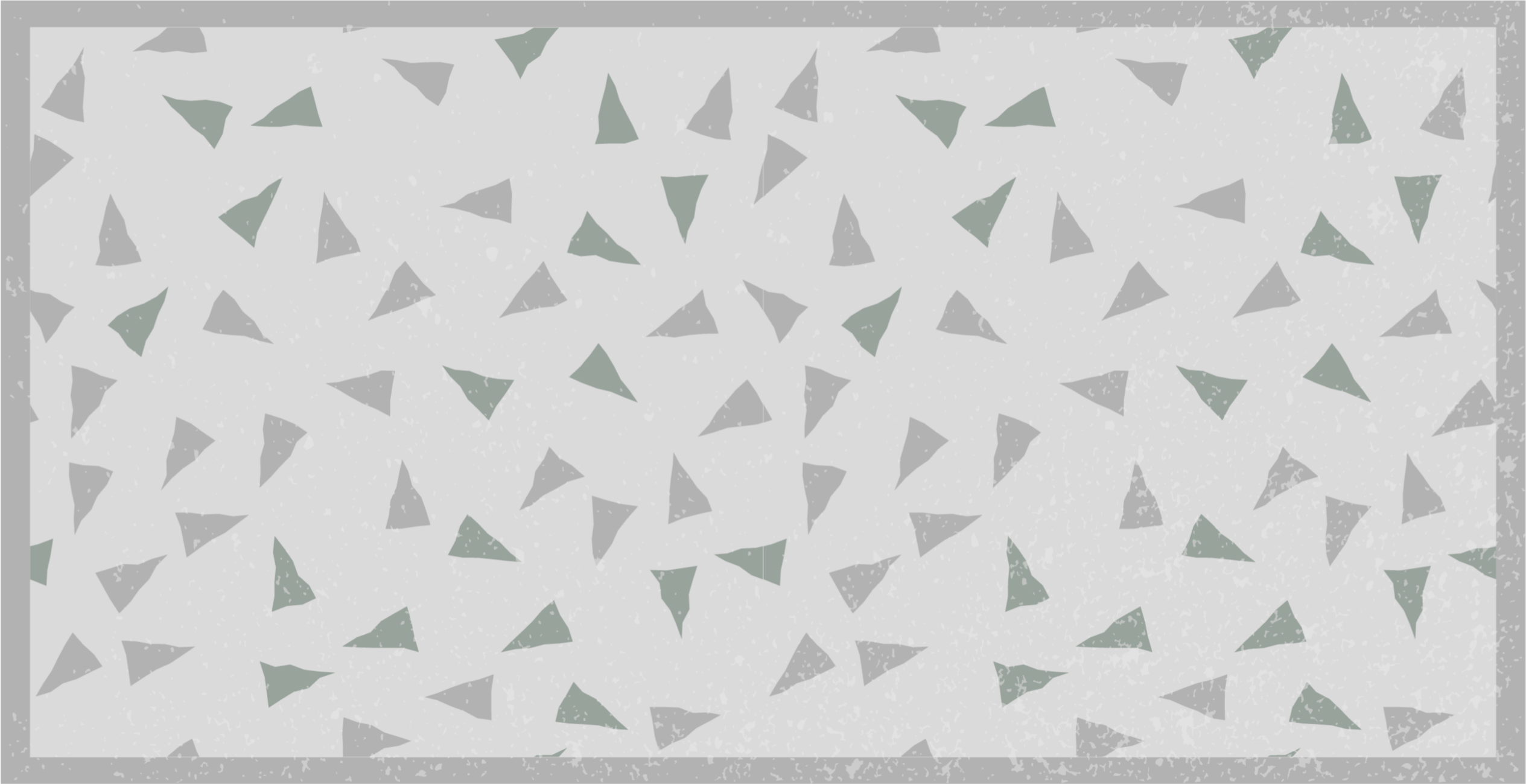 Geometric rug with triangular elements - TenStickers