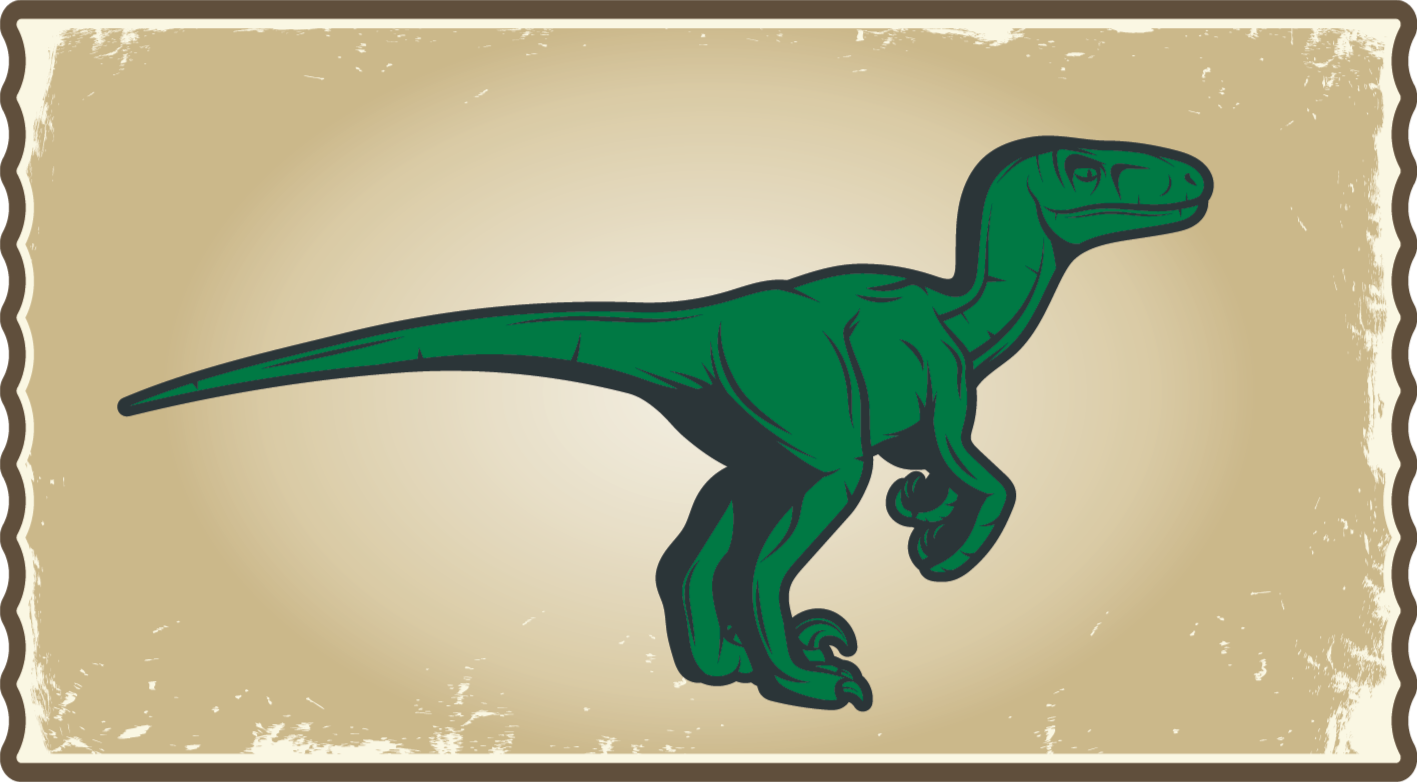 Dinosaur T-Rex character kids rug - TenStickers