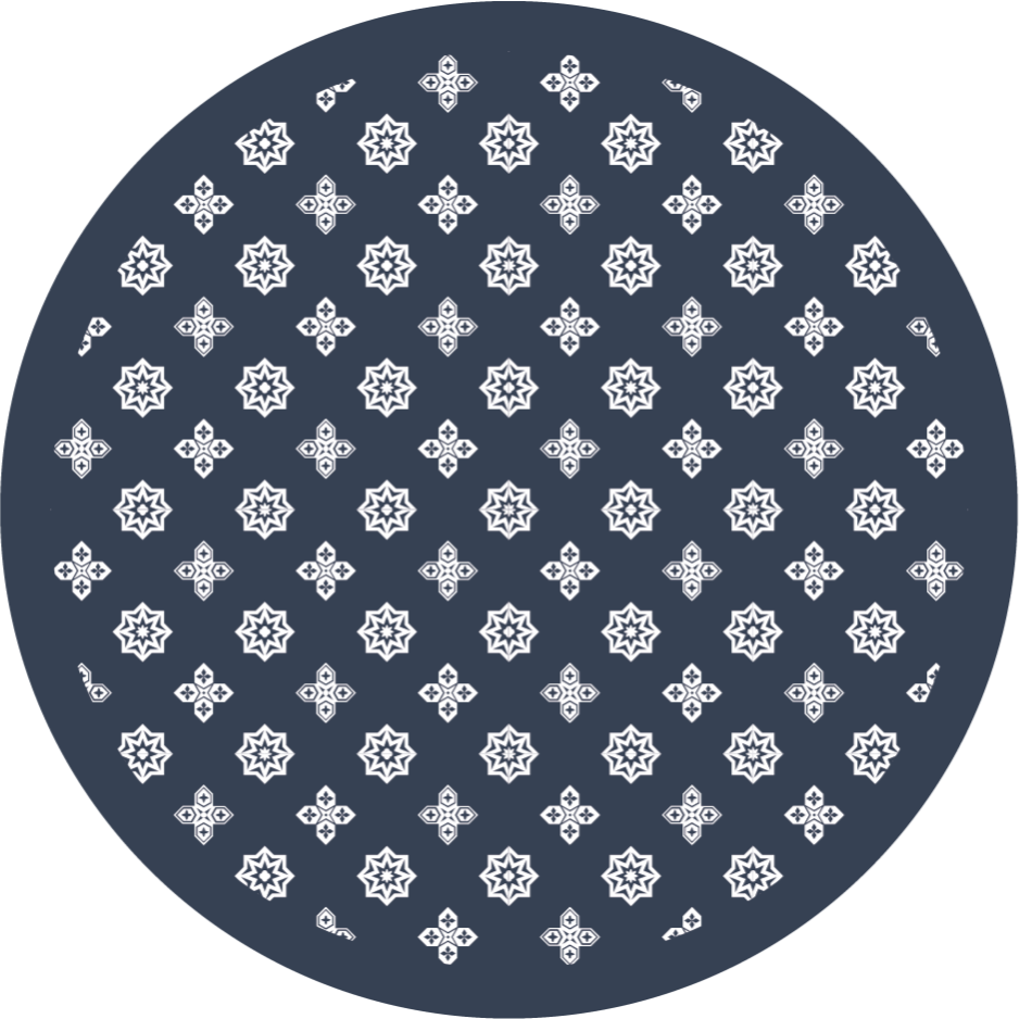 Celestial Patterns star rug - TenStickers