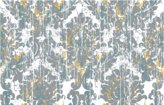 Mosaic rug abstract mosaic design - TenStickers