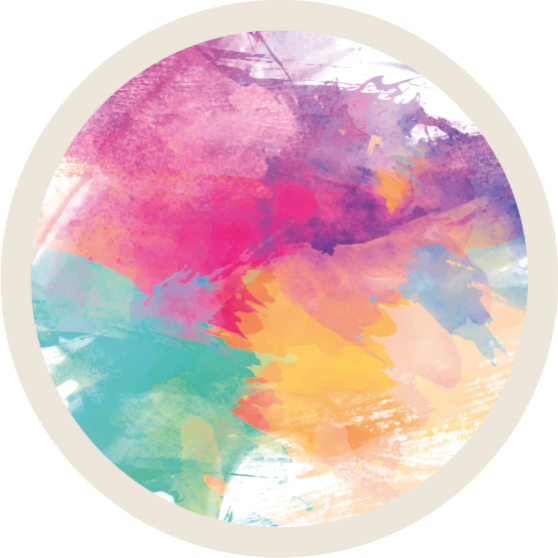 Colorful Watercolor Splash texture rug - TenStickers