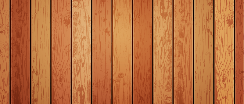 Wood Texture hallway runner - TenStickers