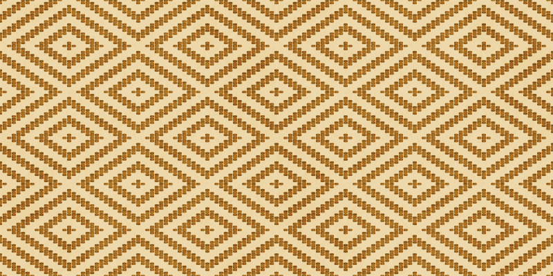 Diamond Textured Style geometric rug - TenStickers