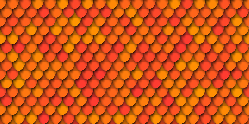 Autumn Scales Pattern texture rug - TenStickers