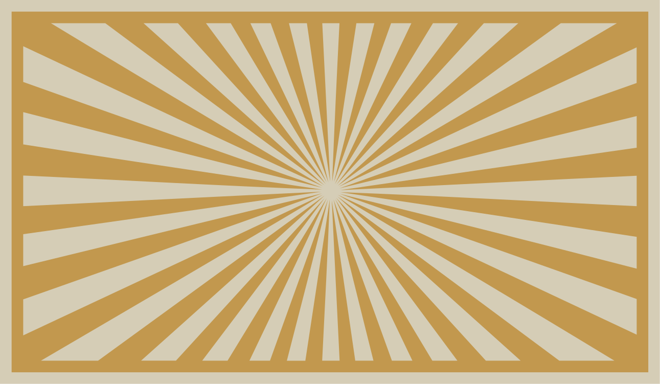 Radiant Burst Pattern geometric rug - TenStickers