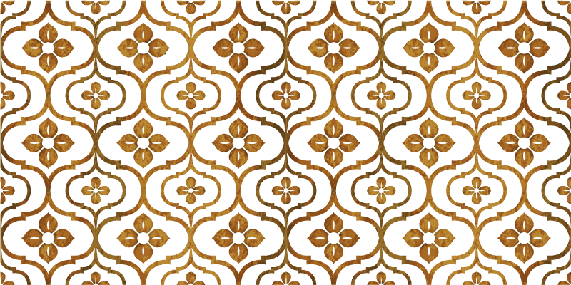 Tile carpet ornamental tile design - TenStickers