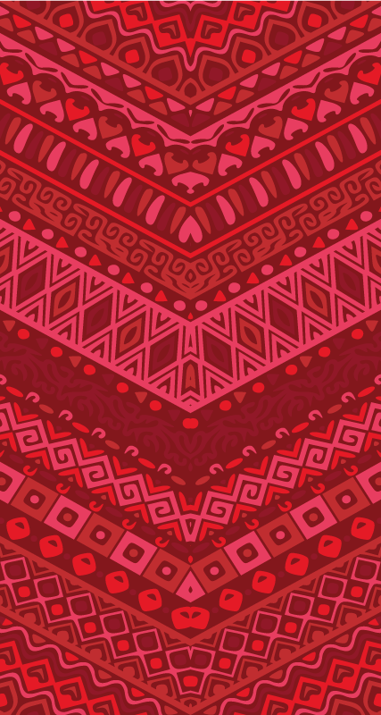 Ethnic rug ethnic patterned walkway - TenStickers
