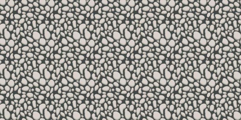 Pebble Pattern texture rug - TenStickers
