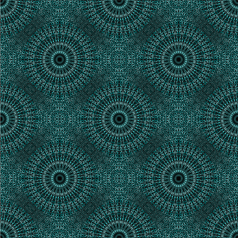 Mandala rug of radiant beauty - TenStickers