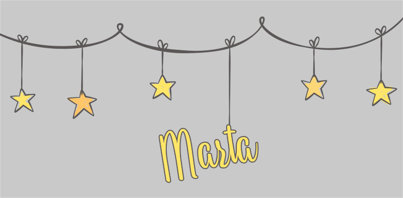 Customized Starry custom floor mat - TenStickers