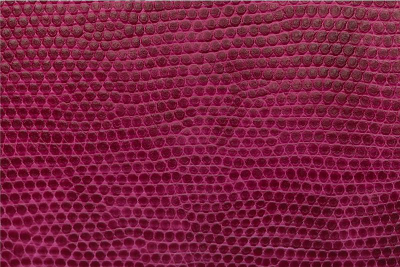Textured Crimson Fabric animal print rug - TenStickers