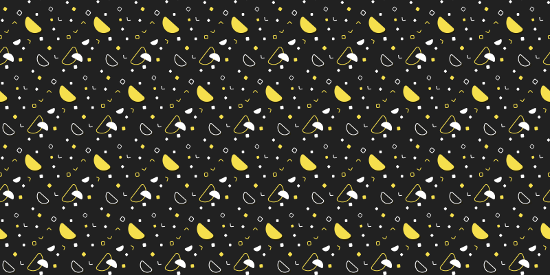 Geometric Lemon Pattern stripes rug - TenStickers