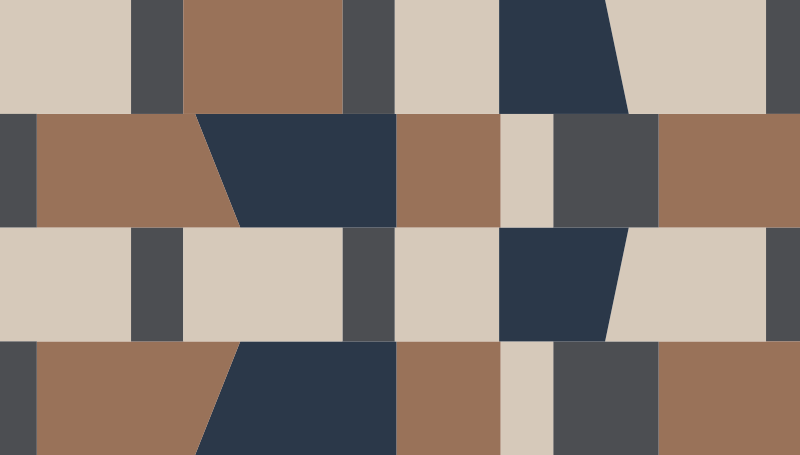 Abstract modern tile geometric rugs - TenStickers