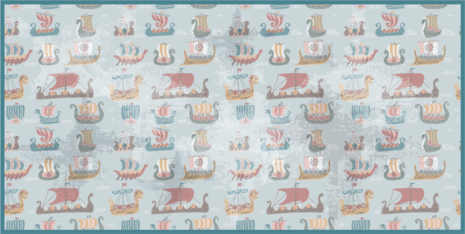 Nautical Nursery kids carpet - TenStickers