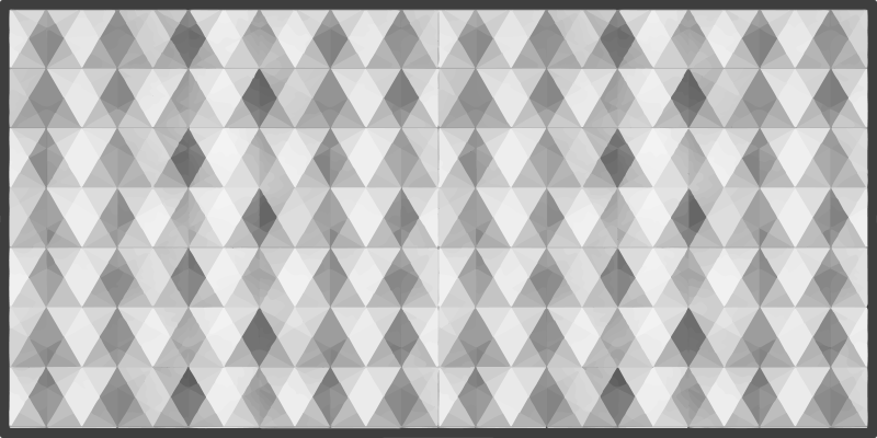 Gray mountains geometric vinyl rugs - TenStickers