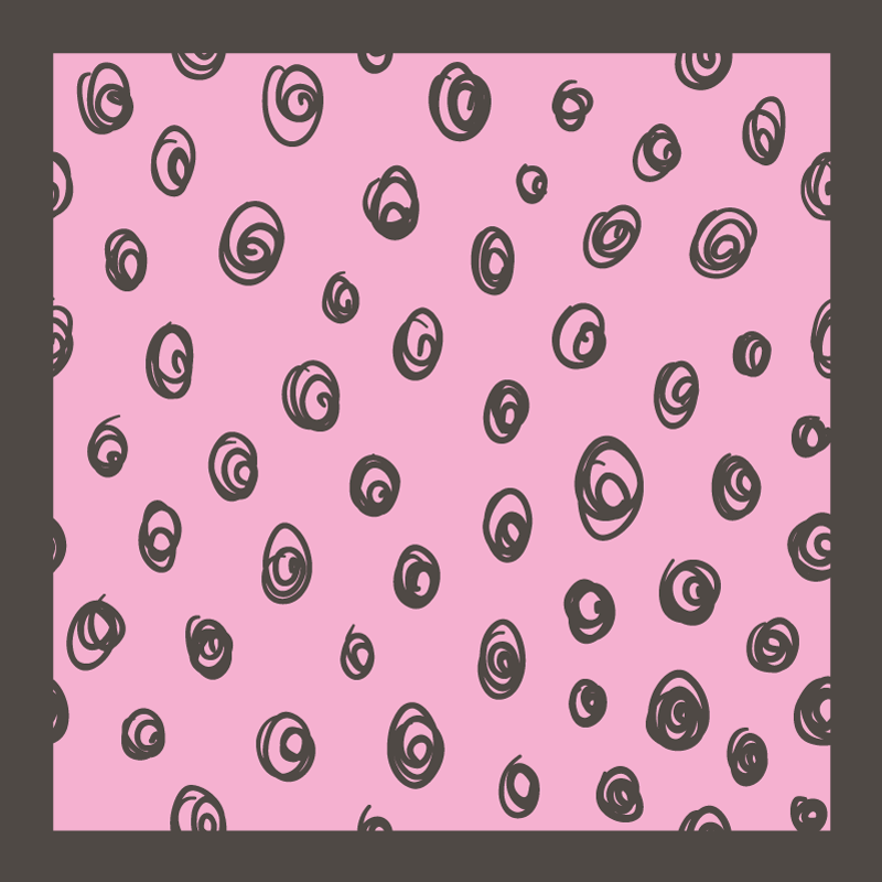Spiral Pattern Decor bedroom carpet - TenStickers