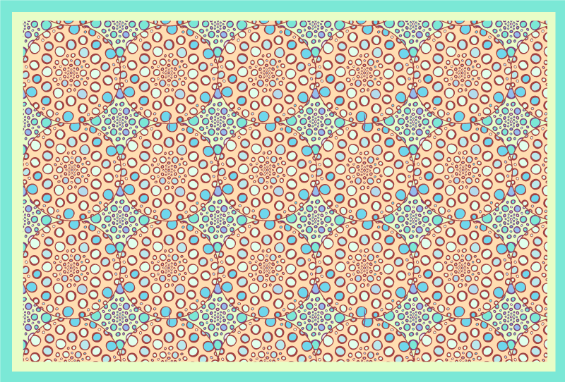 Graceful botanical print bedroom carpet - TenStickers