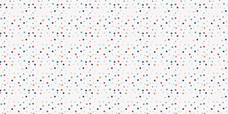 Polka Dot Fun kids carpet - TenStickers