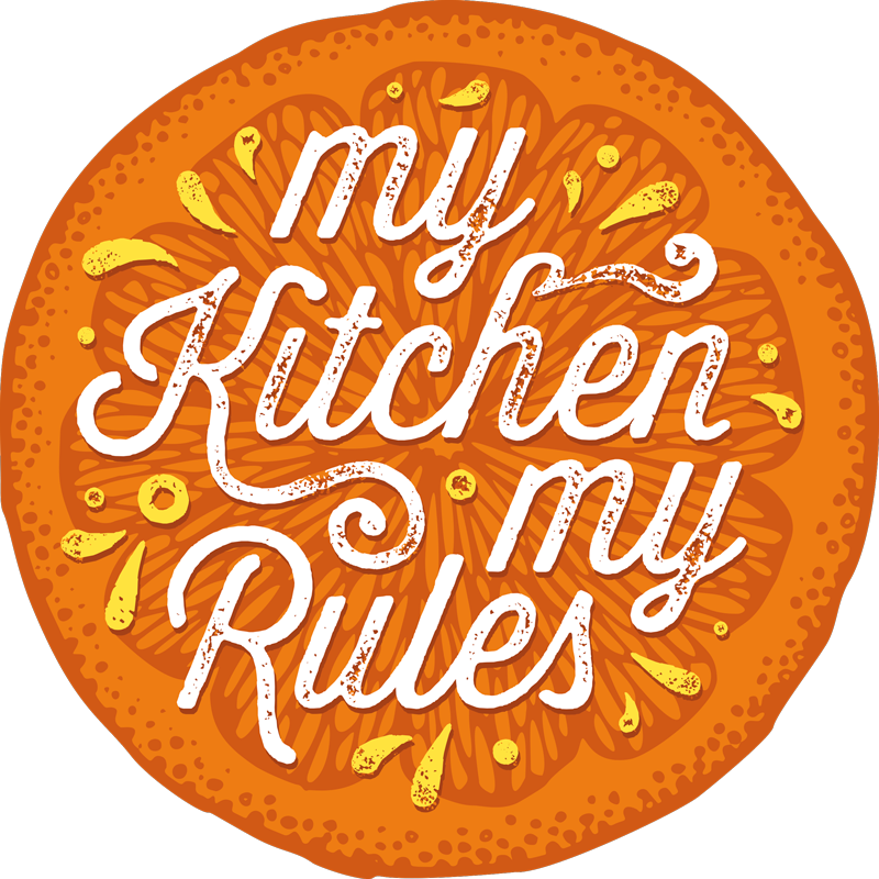 My Kitchen Rules quote rug - TenStickers