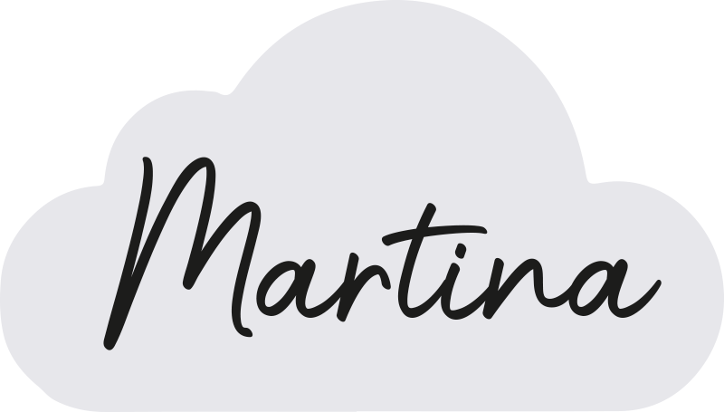 Grey cloud with name kids rug - TenStickers