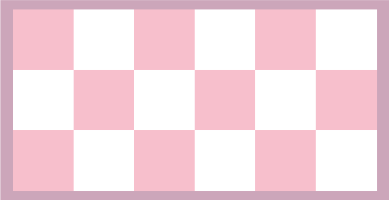 Checked Pink Pattern kids carpet - TenStickers