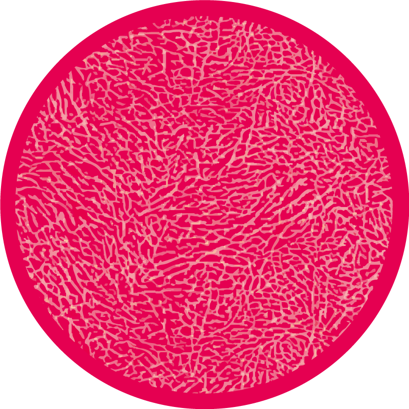 Vivid pink design texture rug - TenStickers