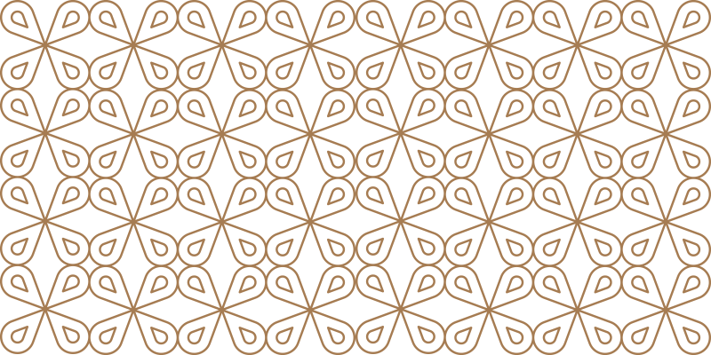 Subtle Leaf Motif tile carpet - TenStickers