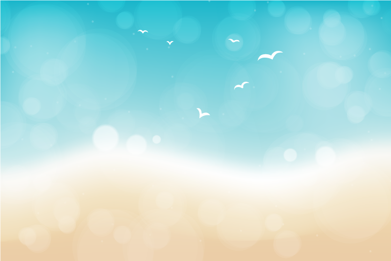 Ocean Breeze living room rug - TenStickers