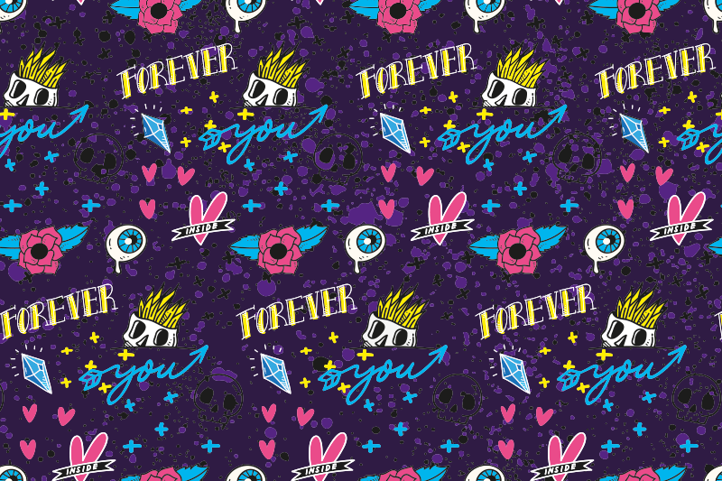 FOREVER YOU DESIGN kids rug - TenStickers